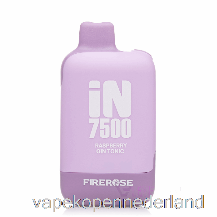 Elektronische Sigaret Vape Firerose In7500 Wegwerp Frambozen Gin Tonic